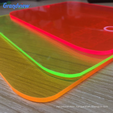 3mm Color Fluorescent Acrylic Sheet